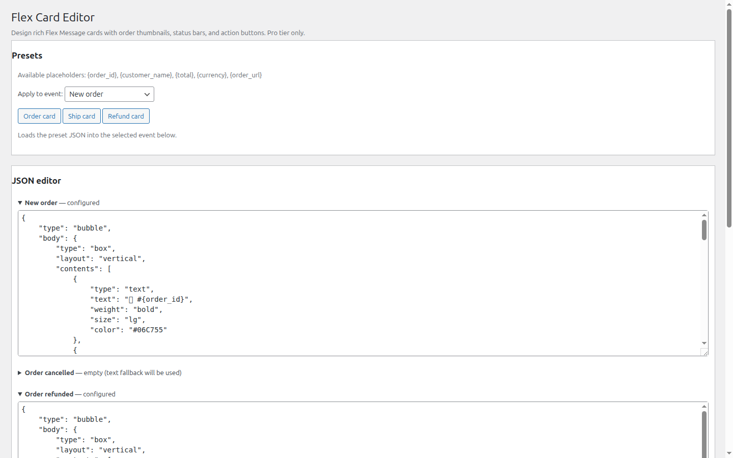 WooCommerce LINE 通知 banner 2